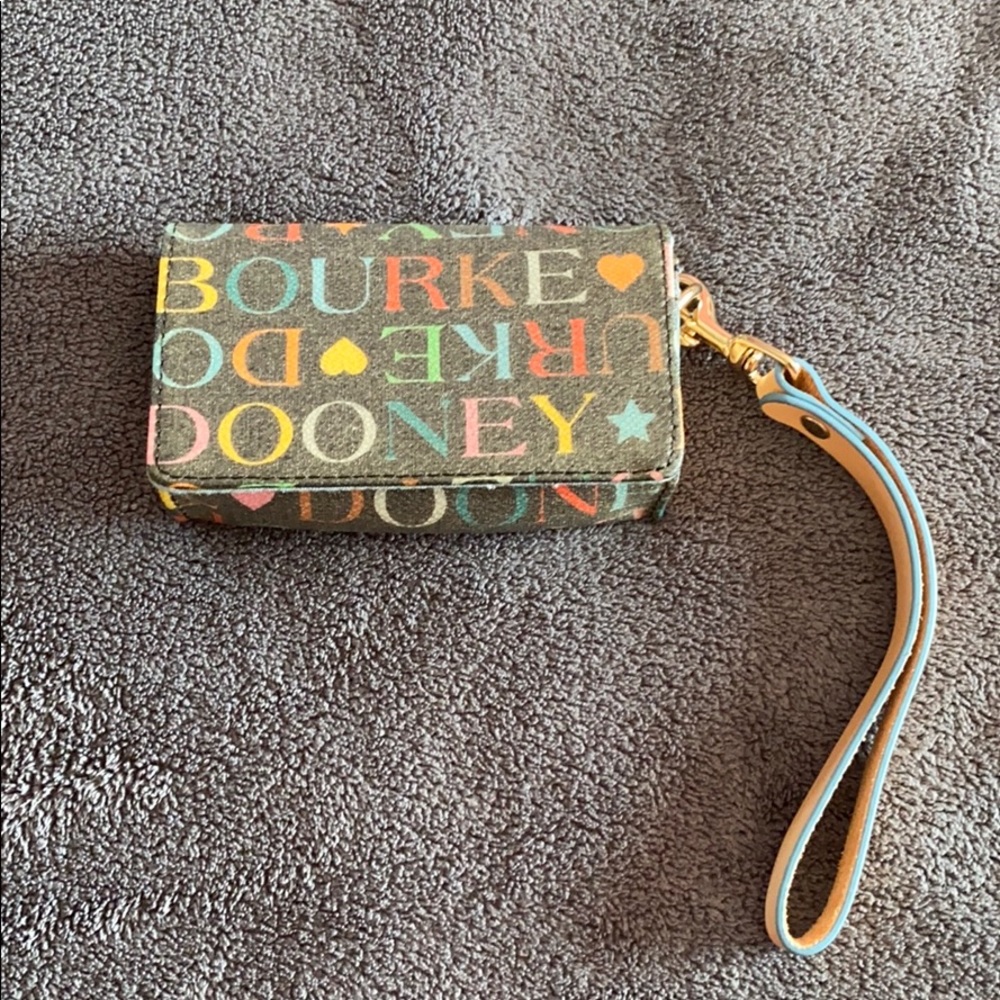 Colourful Dooney & Bourke Wrist Wallet Small